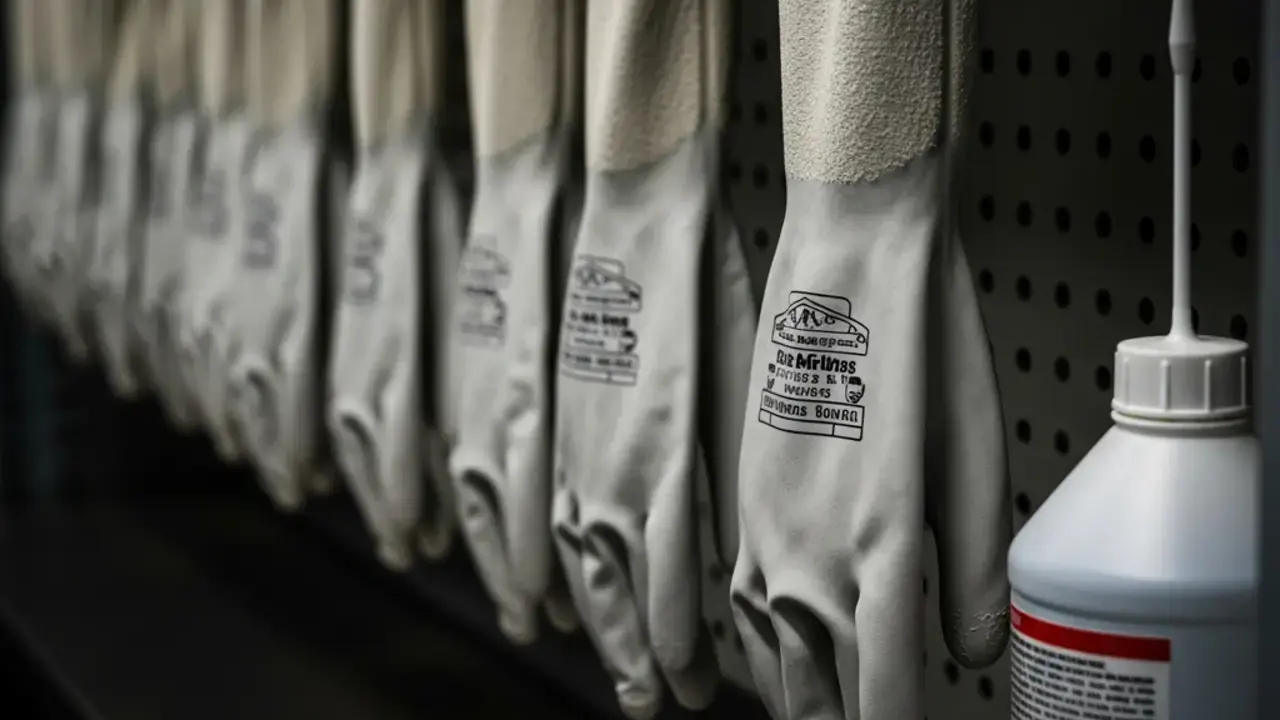 Exemplo de equipamentos de proteção individual padronizados inadequados e suas falhas